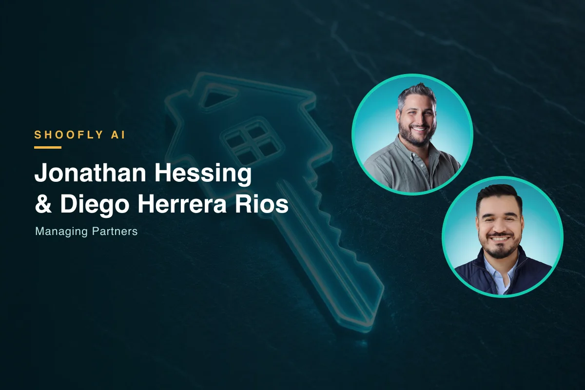ShooflyAI founders Jonathan Hessing and Diego Herrera Rios, Managing Partners