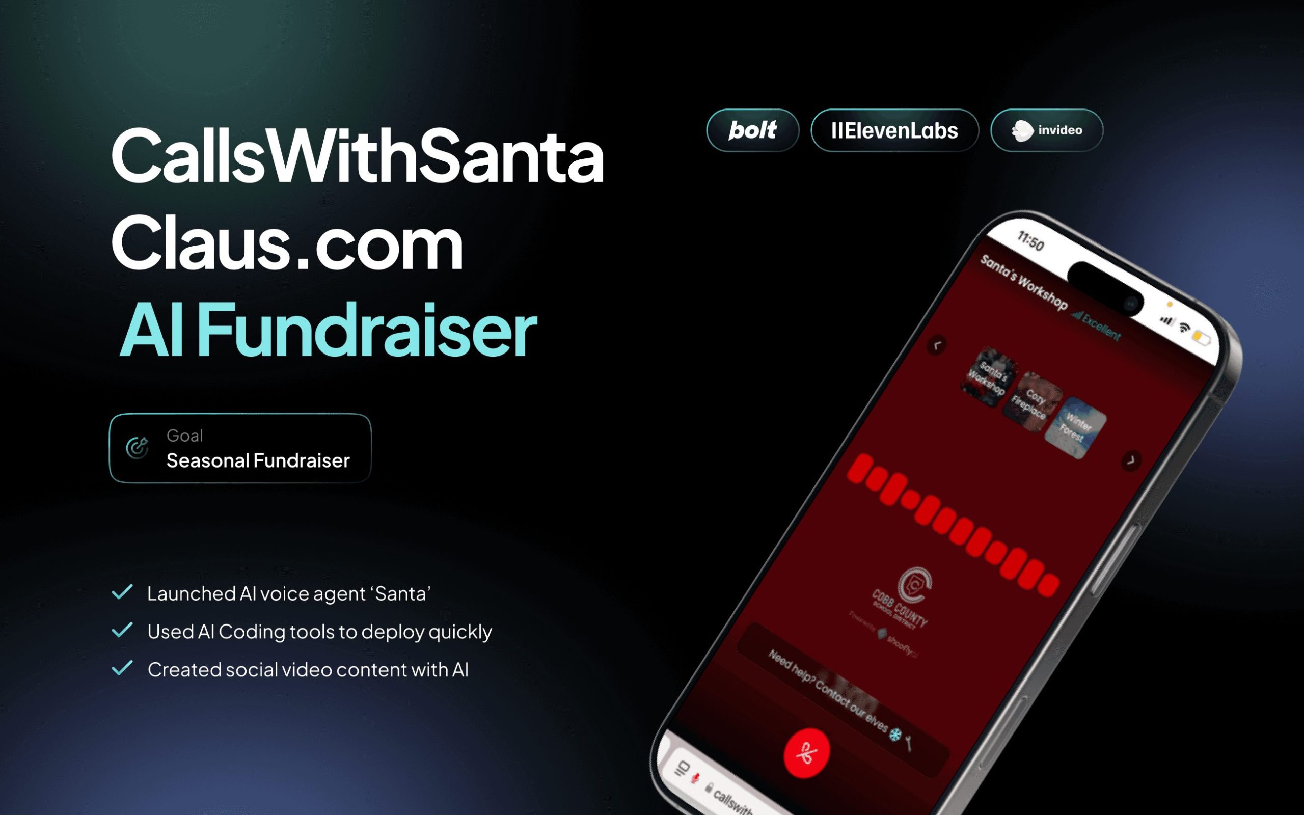 Calls With Santa Ai Fundraiser